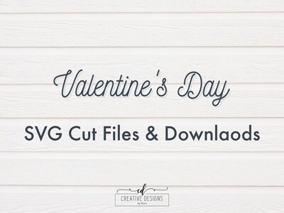 Valentine's Day SVG Cutting Files
