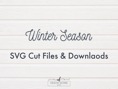 Winter SVG Cutting Files
