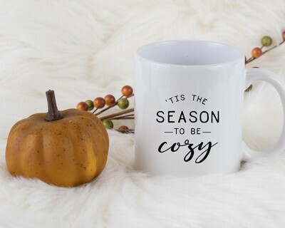 Tis The Season To Be Cozy Mug