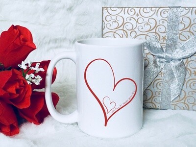 You Fill My Heart With Joy Valentine's Coffee Mug
