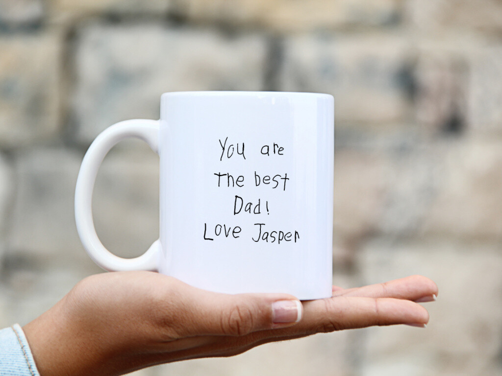 Personalized Message Dad Gift Mug
