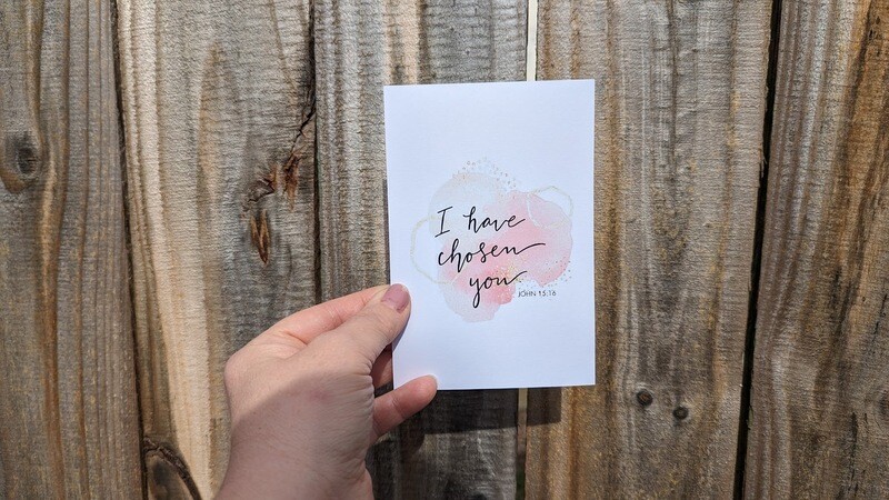 Handletterd by Fern Watercolor Encouragement Bundle Prints, Set of Six