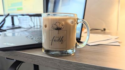 Handlettered Have Faith Specialty Mug