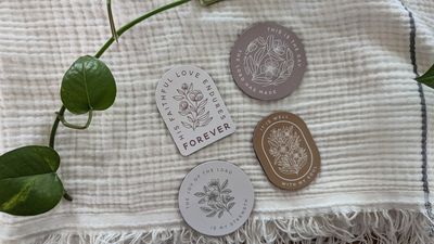 Floral Encouragement Magnet Collection - Set of 4