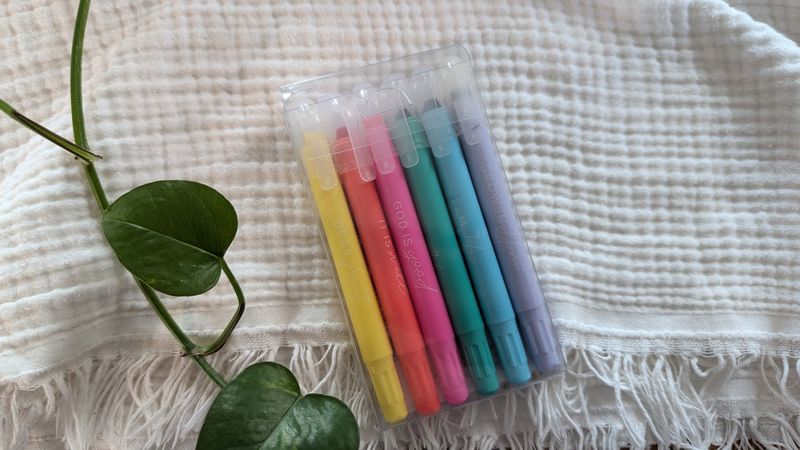 Bible Highlighters - Set of 6
