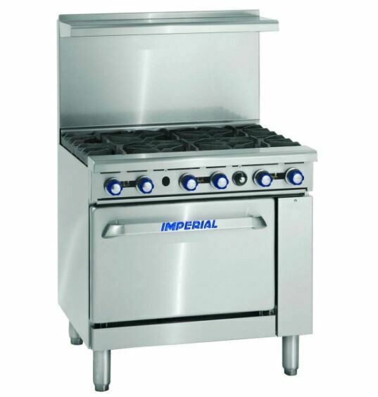 Range 6 Burner Stove #IR-6