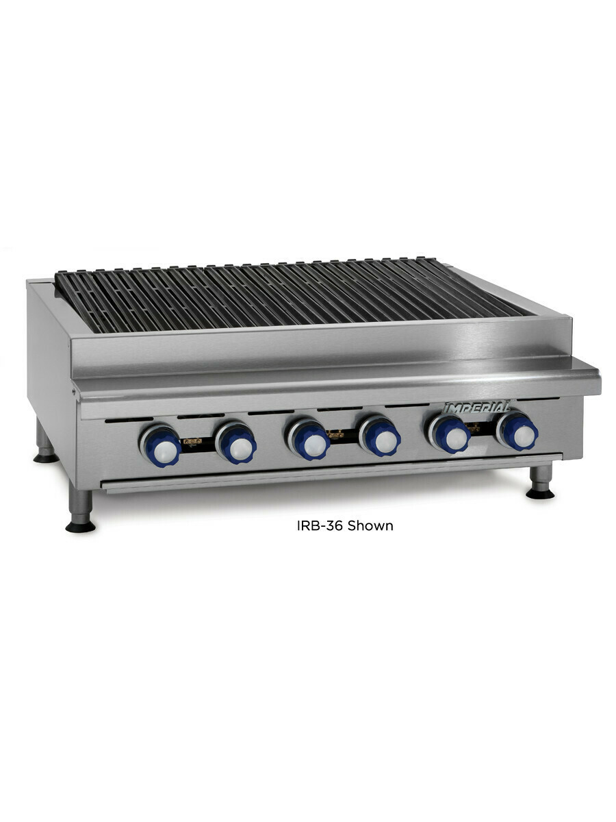 Charbroiler 36" Gas 6 Burner