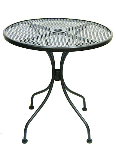 Round Outdoor Table 27" Metal