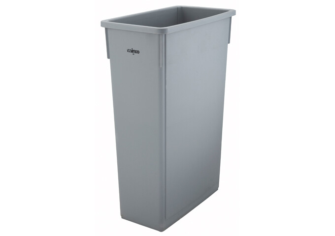 Trash Can 23gal Gray