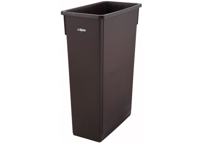 Trash Can 23gal Brown