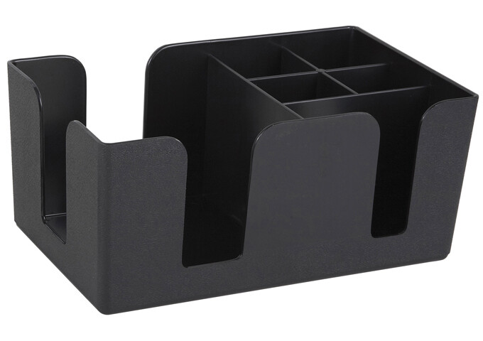 Bar Caddy 6 Comp. Plastic