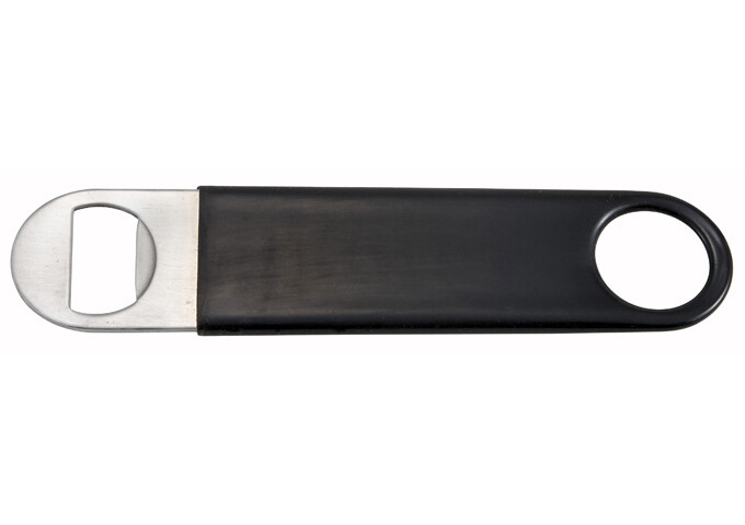 Flat Bottle Opener Black Coating