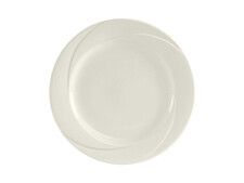 Embossed Plate 10-5/8" Pearl White