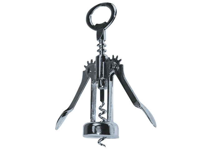 Wing Style Corkscrew Chrome