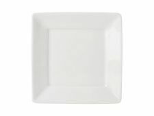 Plate Square 10-1/8" Pearl White