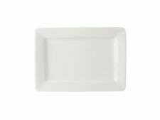 Plate Rectangular  11" x 7" Pearl White