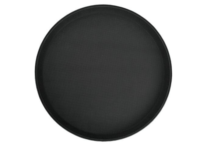 Serving Tray 14" Round Black