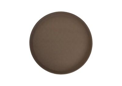 Serving Tray 11 Serving Tray 11" Round Brown