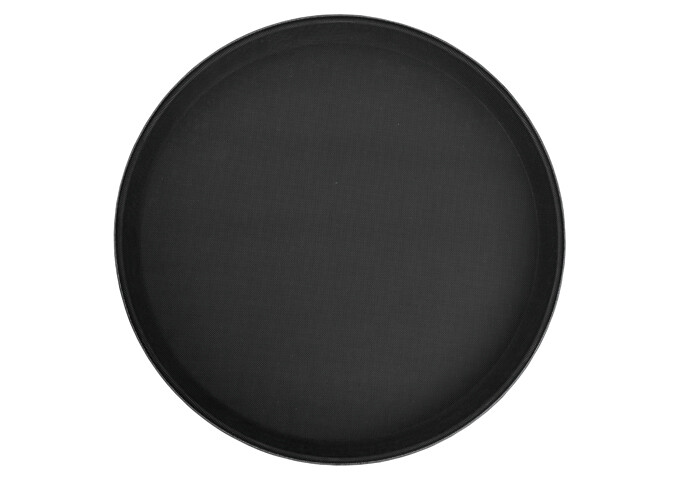 Serving Tray 16" Round Black