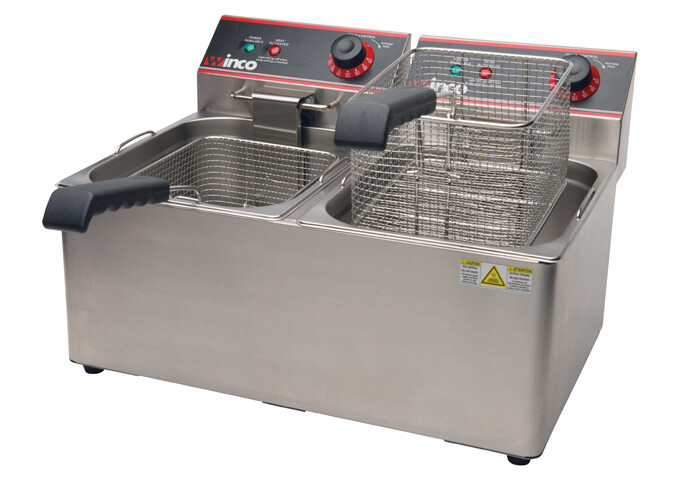 Countertop Dual Deep Fryer