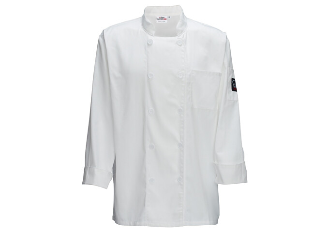 Chef Jacket Small Double Breasted White