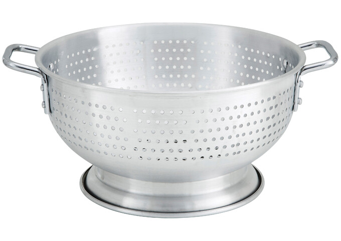 Colander 16qt. W/Handles Alum.