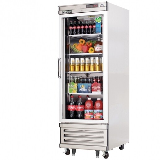 Refrigerator 1-Door Glass Reach In #EBGR1