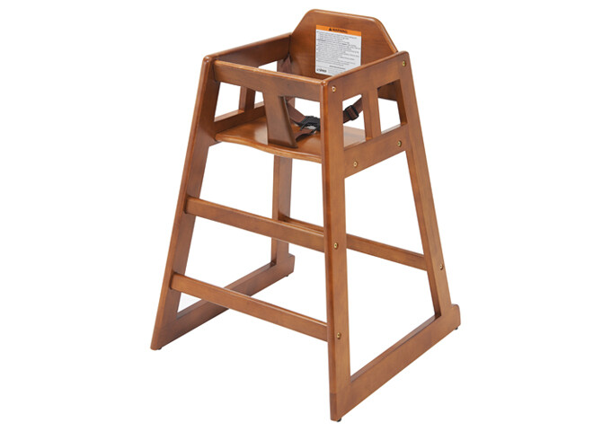 High Chair 20" Walnut