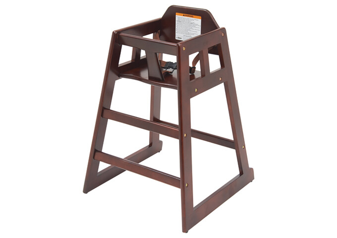 High Chair 20" Mahogany