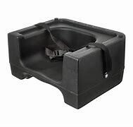Booster Seat Plastic Black