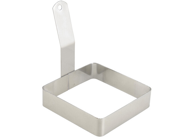 Egg Square 4" x 4" S/S