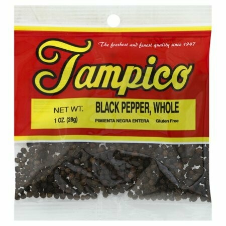 Black pepper Whole 1lb.