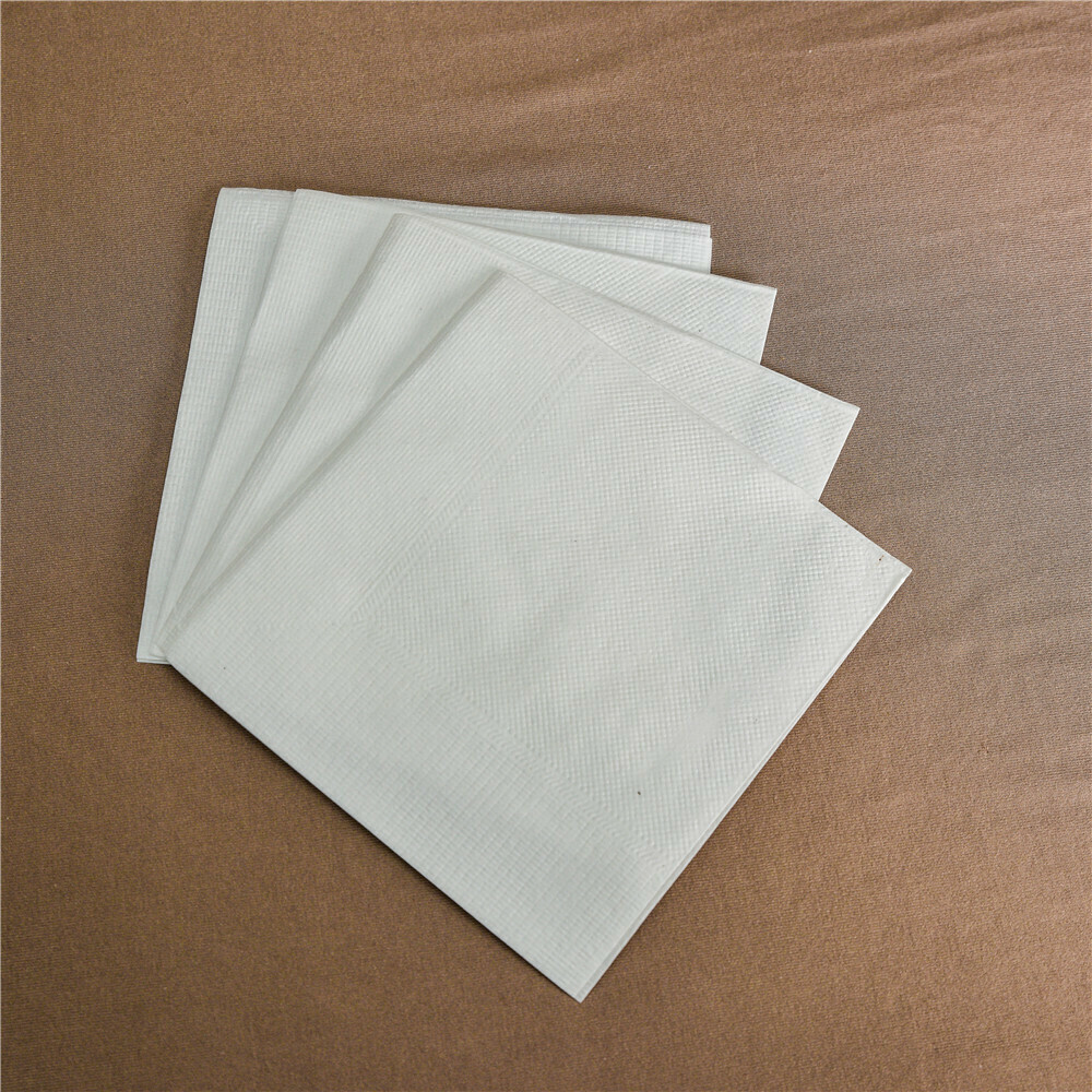 Beverage Napkin White