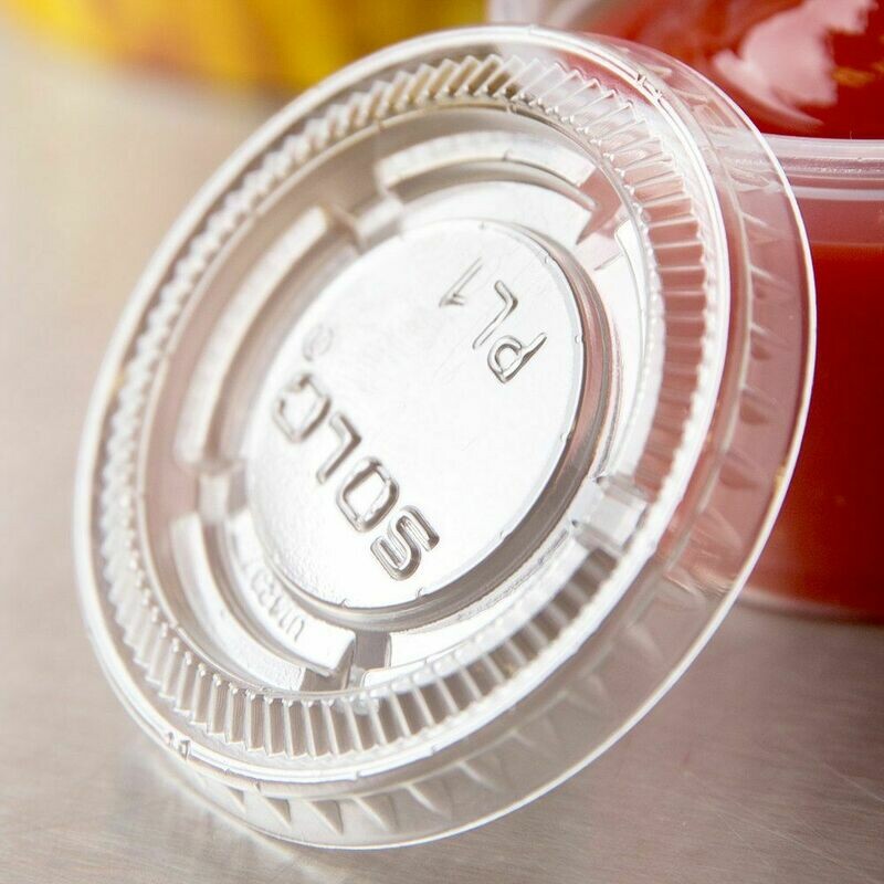 Lid For 2oz. Souffle Plastic