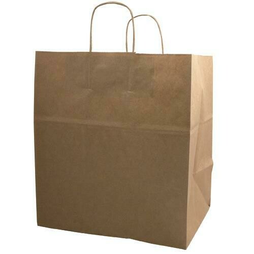 Shopping Bag 14"x10"x15.25" Kraft