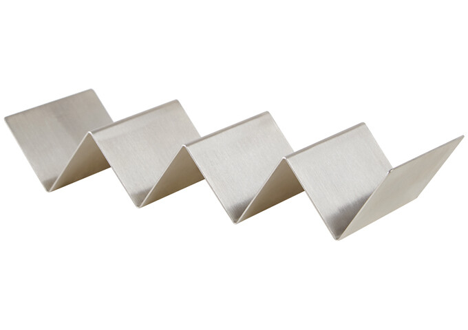 Taco Holder 4-Slot S/S