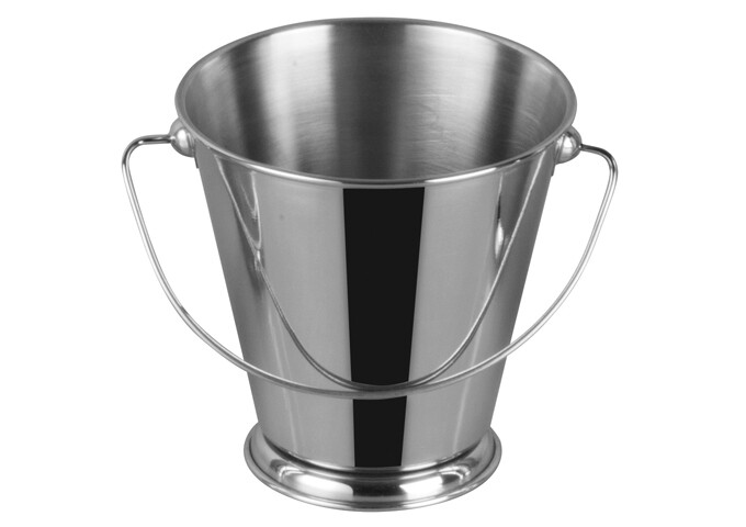 Mini Pail 5oz. Round S/S