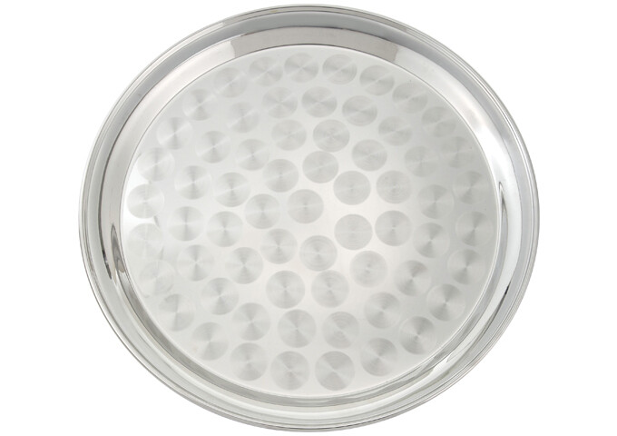 Service Tray 14" Swirl S/S