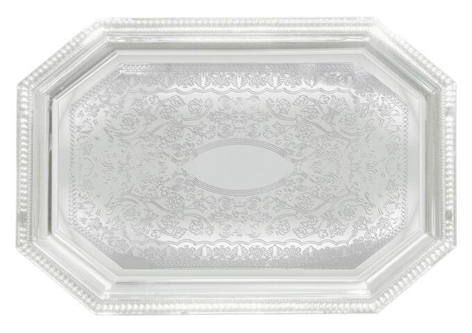 Serving Tray 20"x14" Chrome