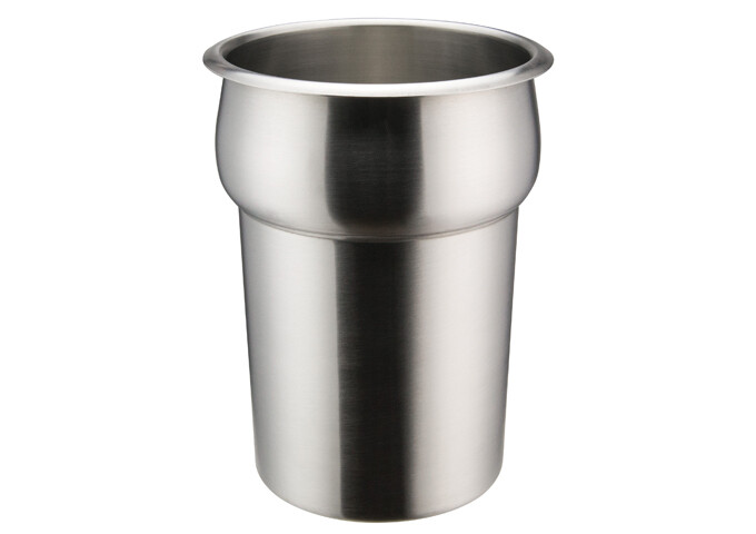 Inset 2-1/2qt. Round S/S