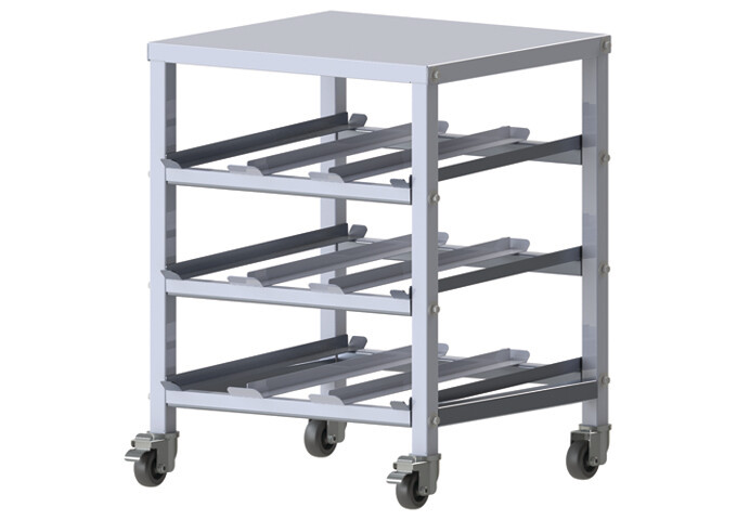 Can Storage Rack 3-Tier Alum.
