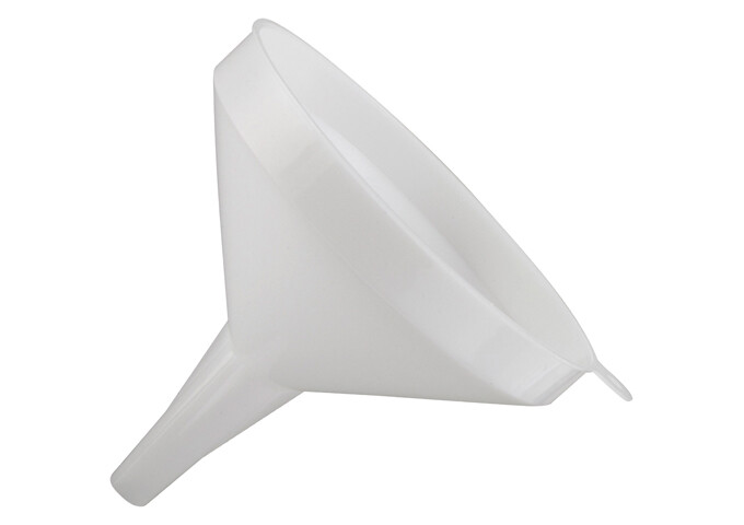 Funnel 8oz. Plastic White