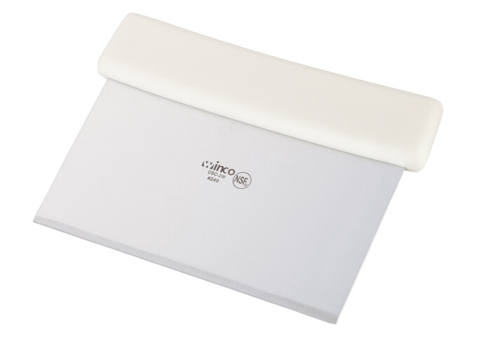Dough Scraper White Handle