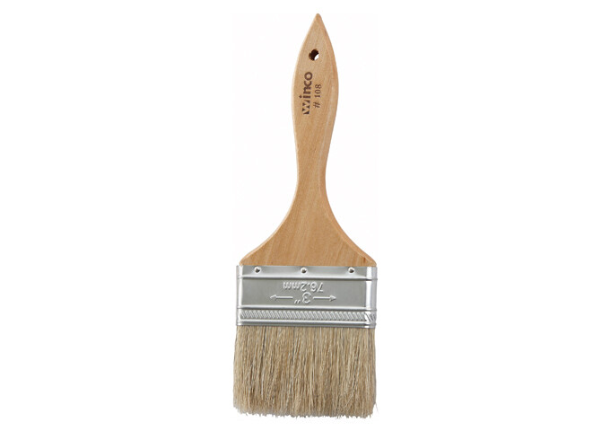 Pastry Brush 3" Flat Wood