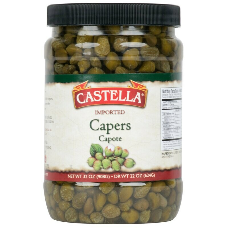 Capers Non Pareil  32oz.