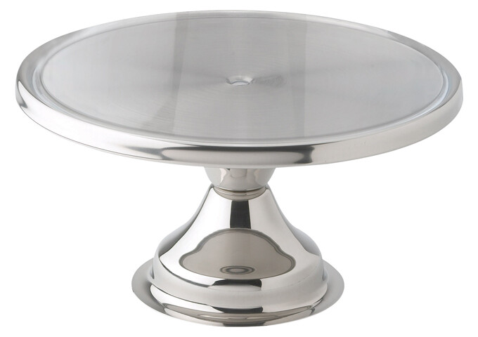 Cake Stand 13" Round S/S