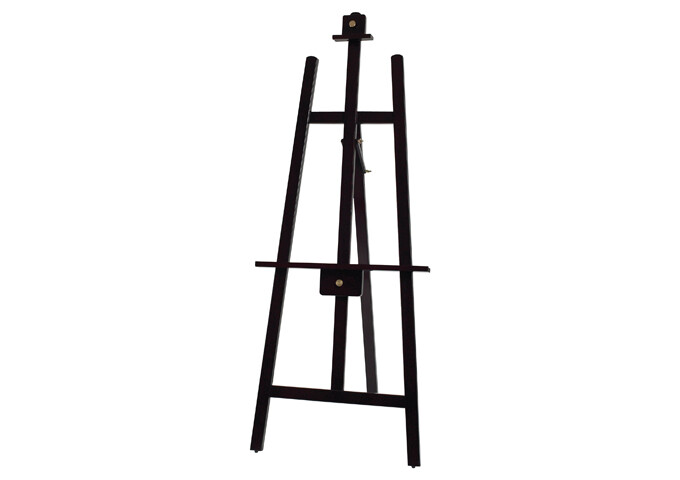 Tripod Easel  23" x 61" Mahogany