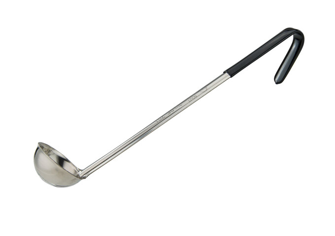 Ladle 1oz. One-Piece Black Grip