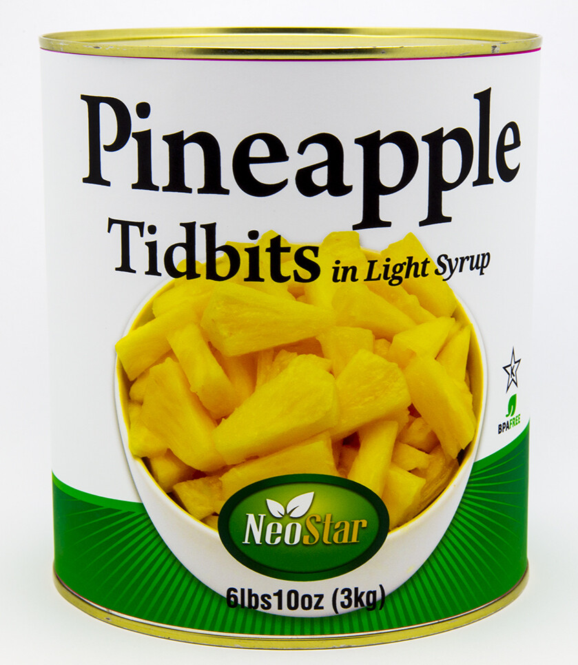 Pineapple Tidbits 6/#10