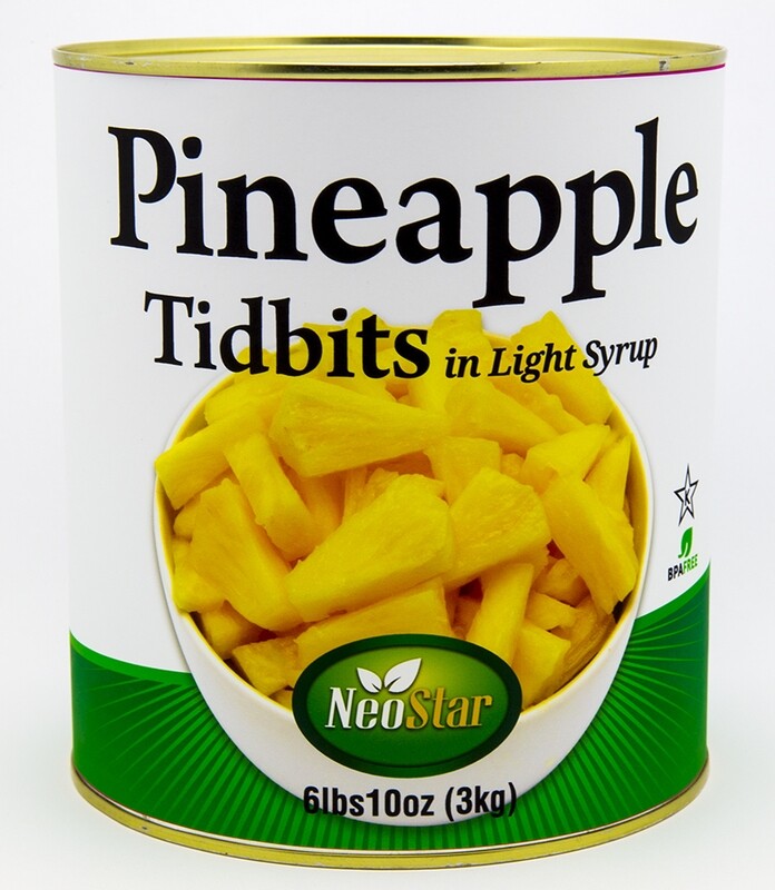 Pineapple Tidbits 6/#10